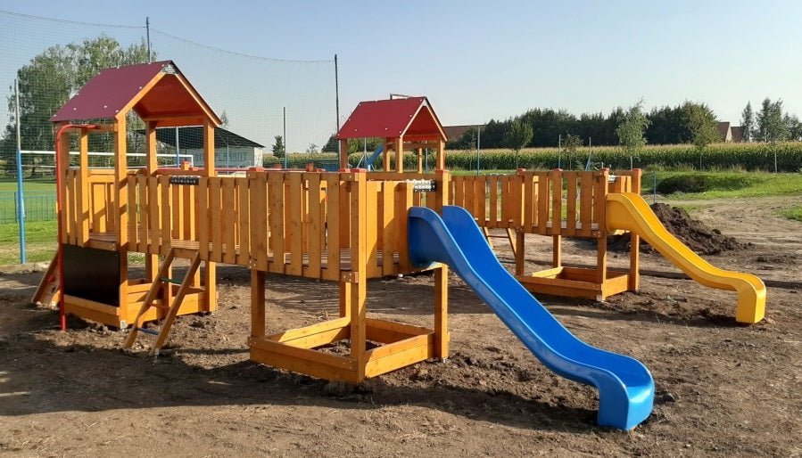 Monkey Flexi sestava 6 100 - červená střecha