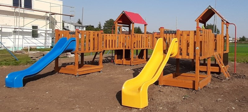 Monkey Flexi sestava 6 100 - červená střecha