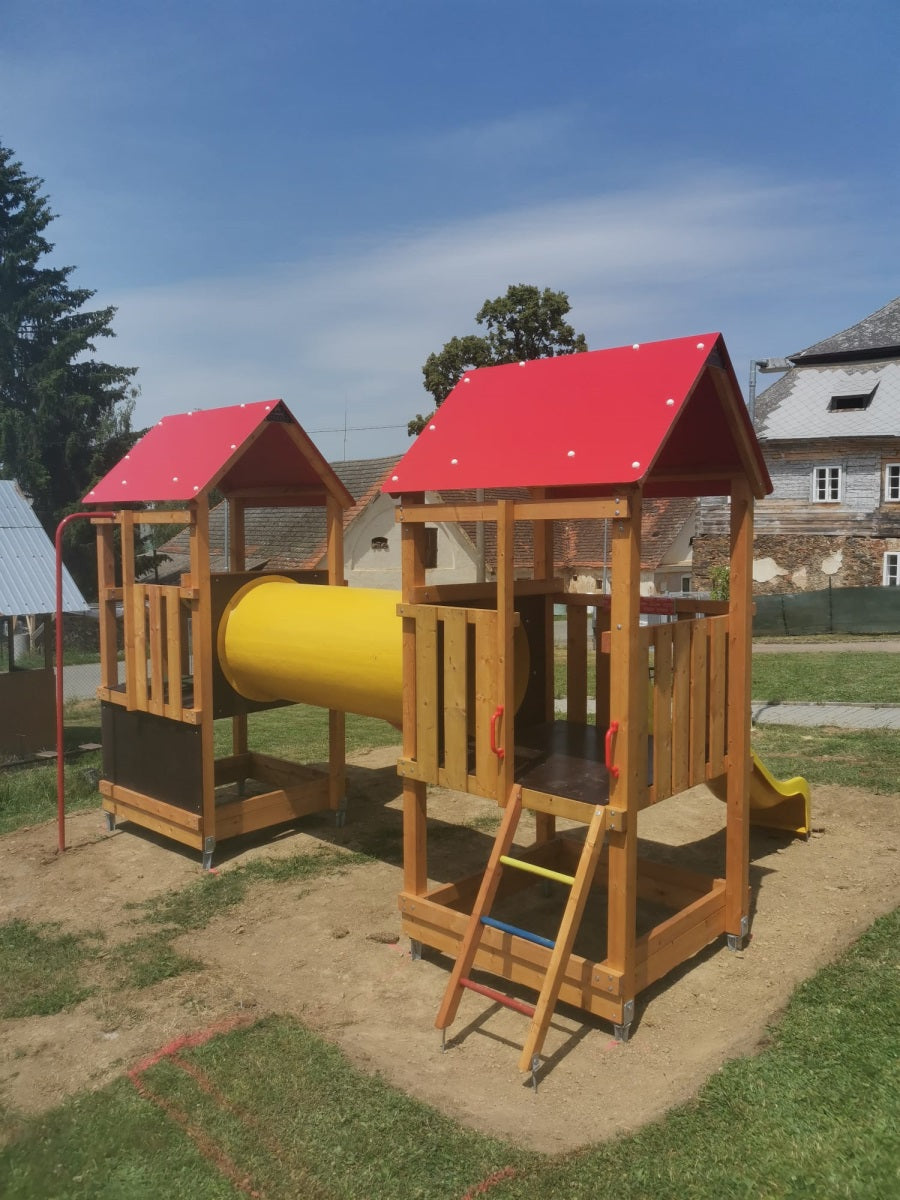 Monkey Flexi sestava 8 100 - červená střecha