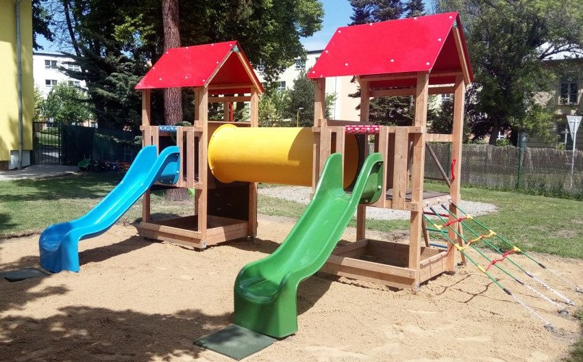 Monkey Flexi sestava 9 100 - červená střecha