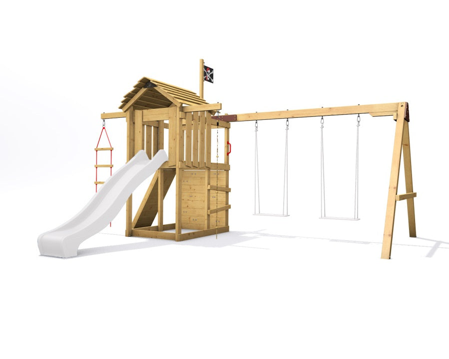 Dětské hřiště Monkey´s Home Malý pirát JIM bez skluzavky