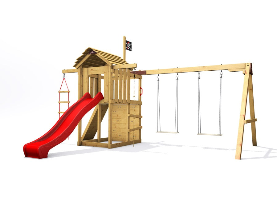 Dětské hřiště Monkey´s Home Malý pirát JIM bez skluzavky