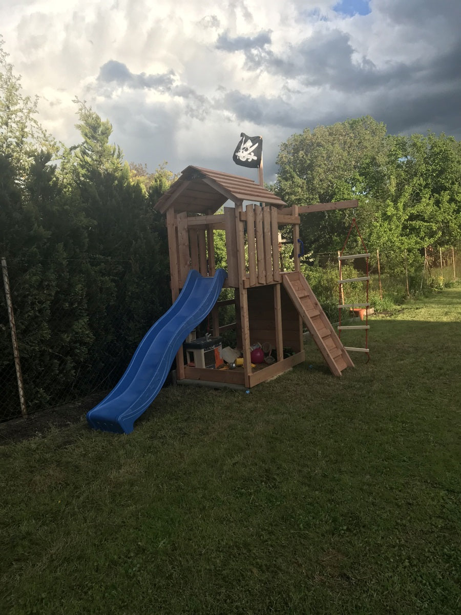 Dětské hřiště Monkey´s Home Malý pirát JOE bez skluzavky