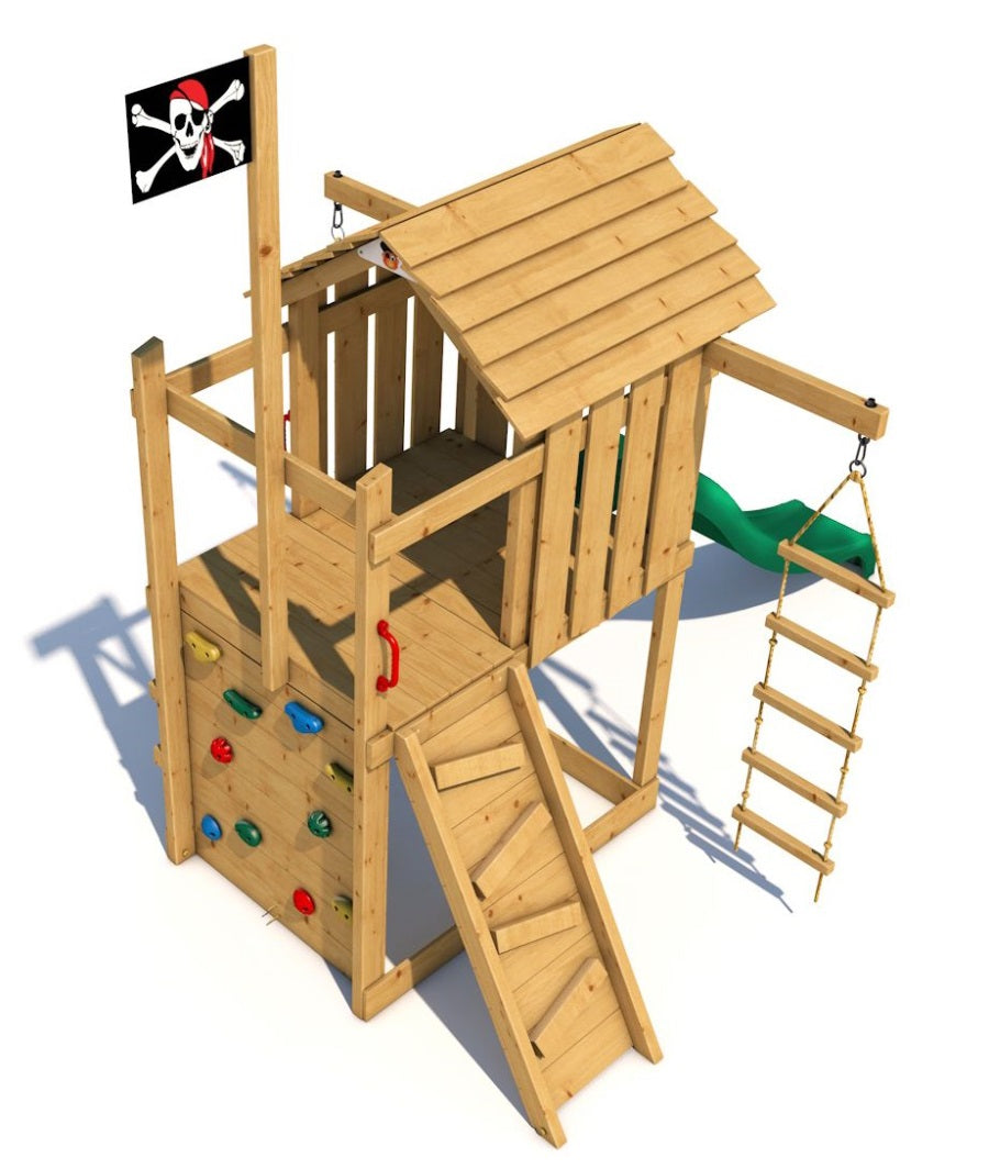 Dětské hřiště Monkey´s Home Malý pirát JOE bez skluzavky
