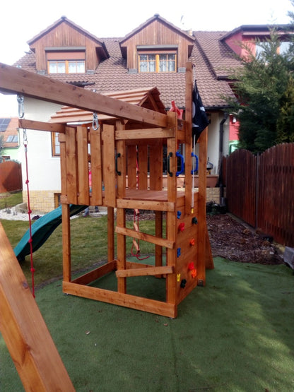 Dětské hřiště Monkey´s Home Malý pirát JOE bez skluzavky