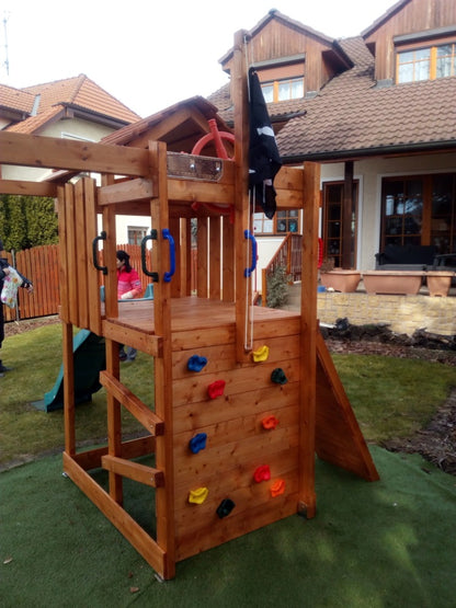 Dětské hřiště Monkey´s Home Malý pirát JOE bez skluzavky