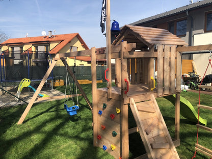 Dětské hřiště Monkey´s Home Malý pirát SAM bez skluzavky