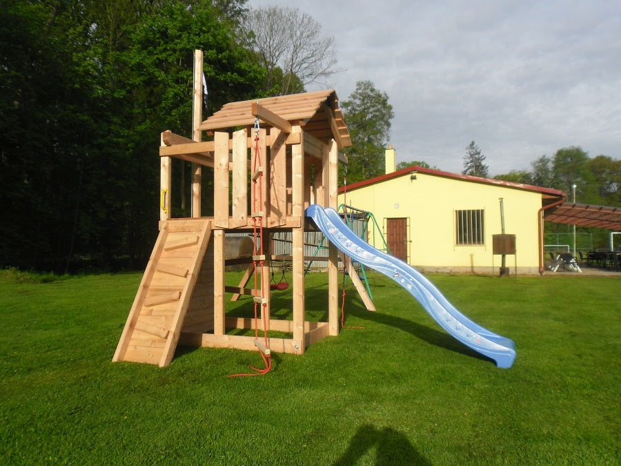 Dětské hřiště Monkey´s Home Malý pirát SAM bez skluzavky