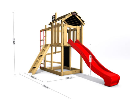 Dětské hřiště Monkey´s Home Malý pirát ZET se skluzavkou