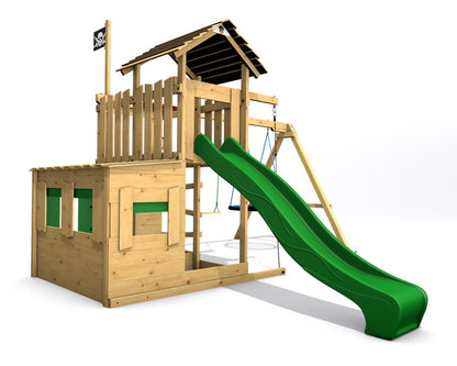 Dětské hřiště Monkey´s Home Velký pirát JOLLY zelená