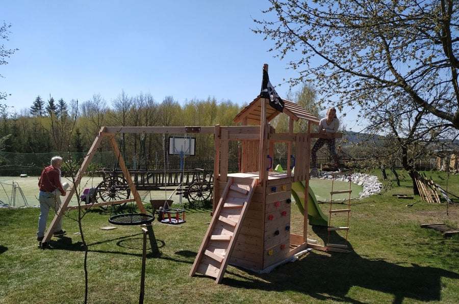 Dětské hřiště Monkey´s Home Velký pirát WILLIAM