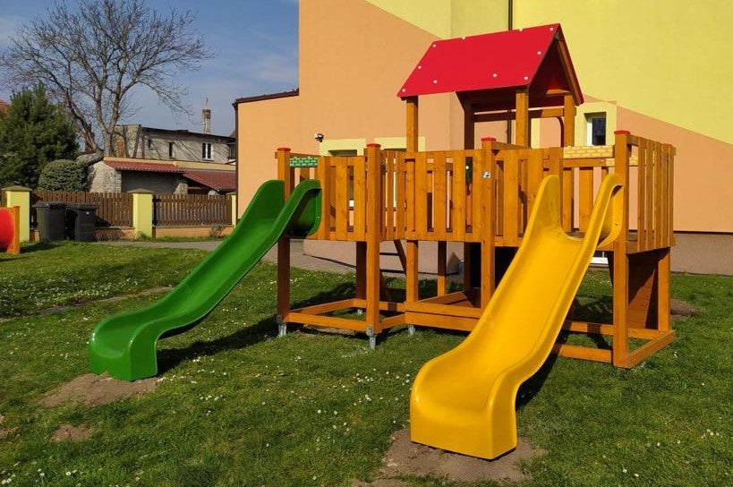 Monkey Flexi sestava 7 100 - červená střecha