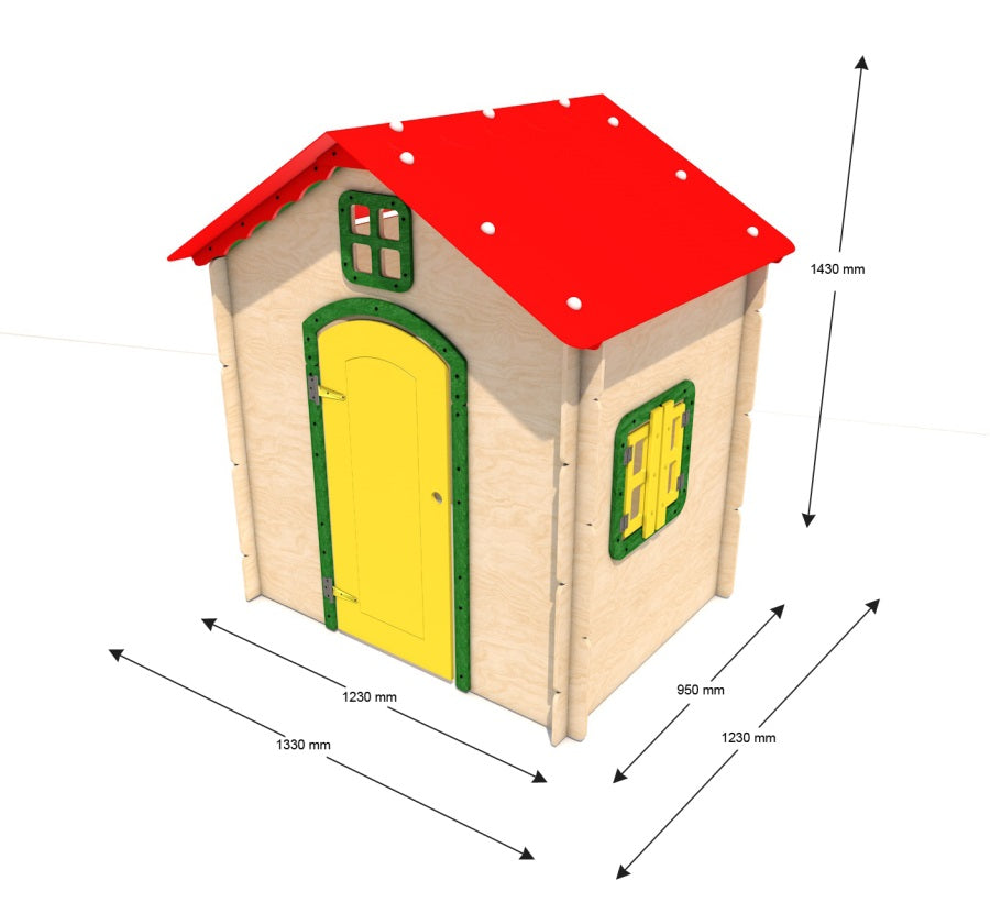 Dětský domeček Monkey´s Home JIŘÍK I. exteriér