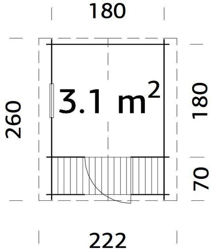 Dětský domek STINA