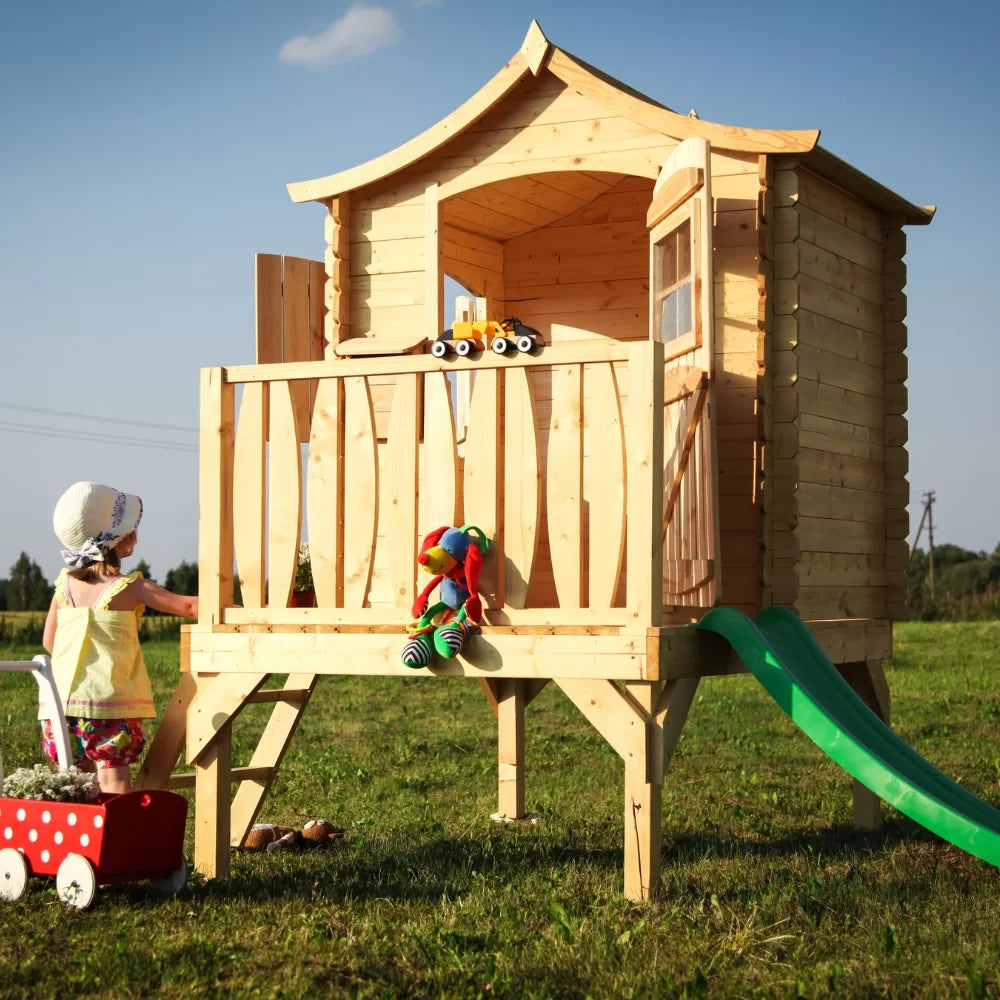 Dětský dřevěný domek M550A