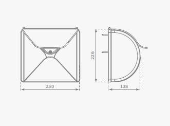 Dopisní schránka ČERVENÁ