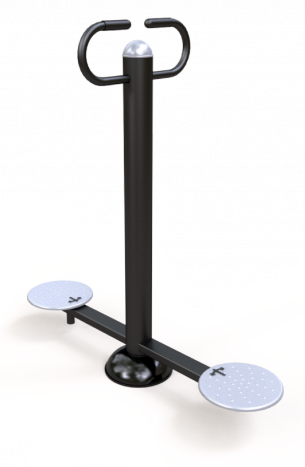 Fitness stroj - Dvojitý twister F02