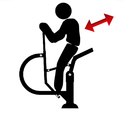 Fitness stroj - jezdecký trenažer - F10