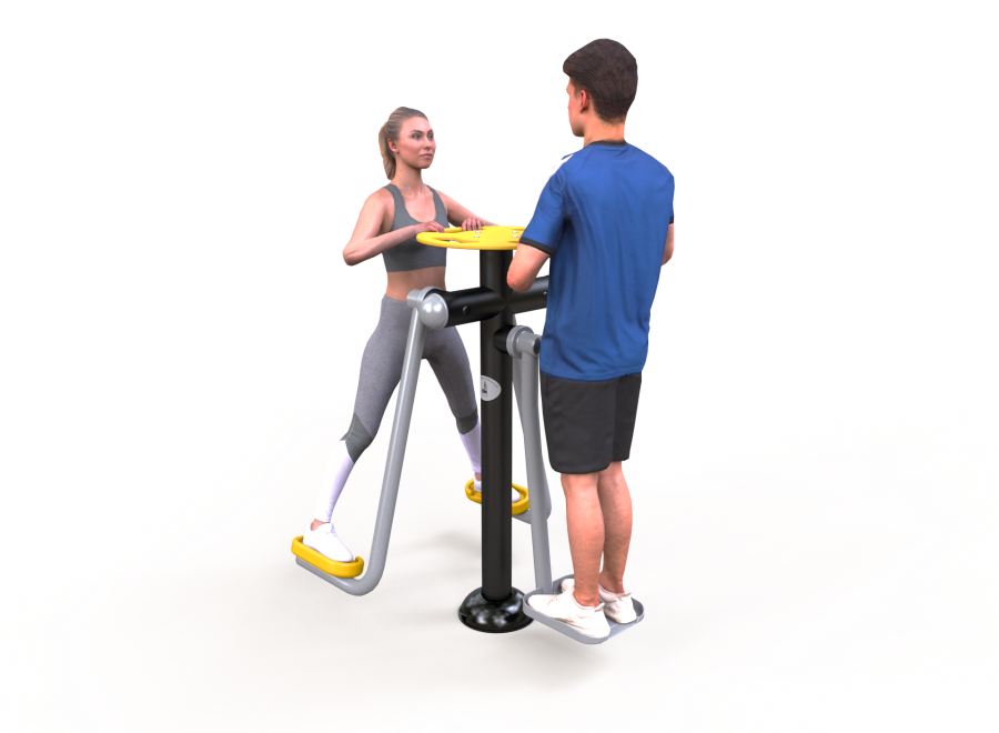 Fitness stroj - Posilovač nohou, surf - F31