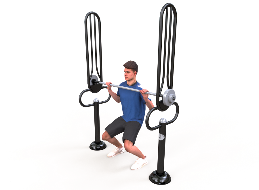 Fitness stroj - Posilovací stanice - 35kg - F35