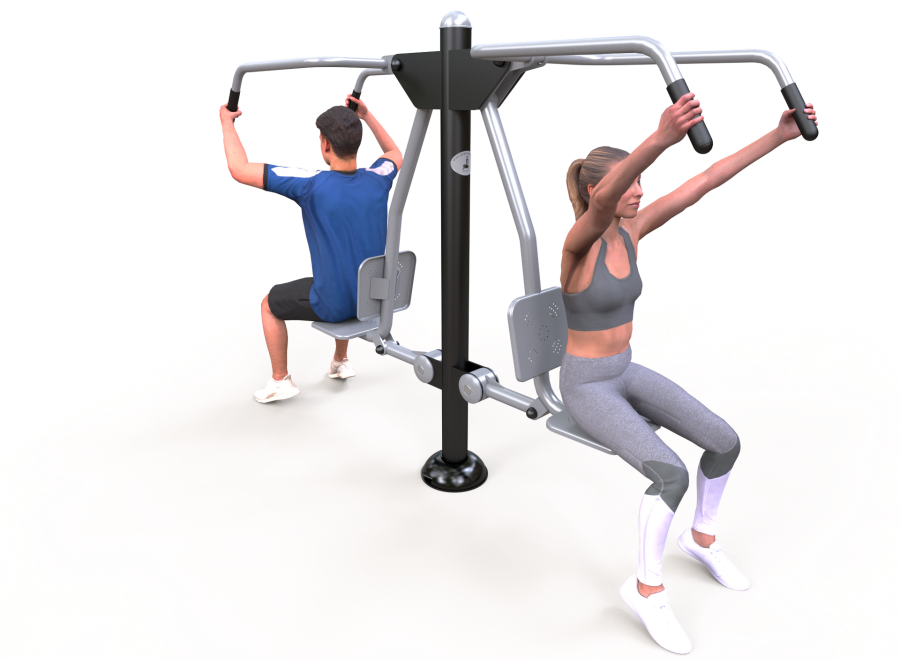 Fitness stroj - Posilovací stroj horních končetin - F15