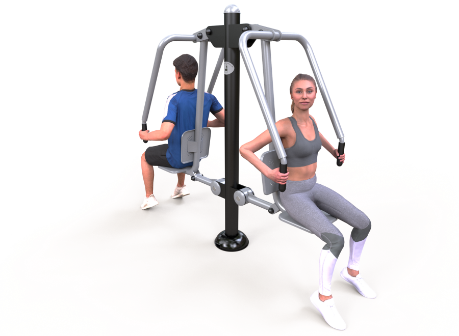 Fitness stroj - Posilovací stroj hrudník - F16