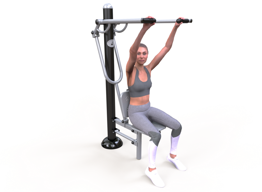 Fitness stroj - Posilovací stroj Ramena - F17