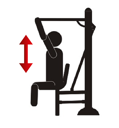 Fitness stroj - Posilovací stroj Ramena - F17