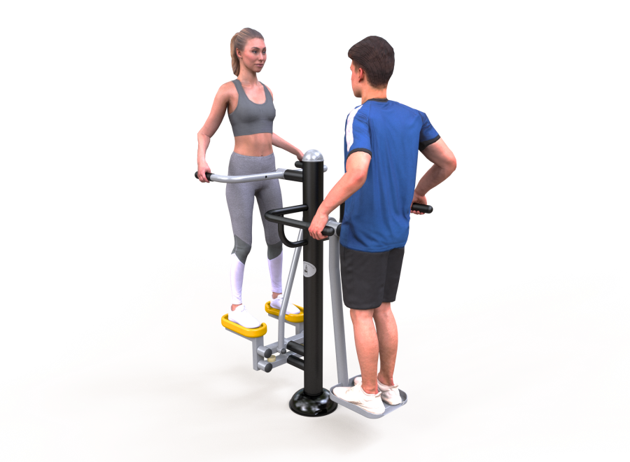 Fitness stroj - Stapper a surf - F36