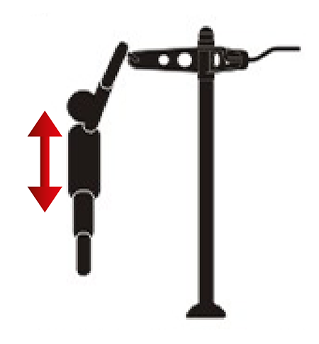 Fitness stroj - Trojitá hrazda F13