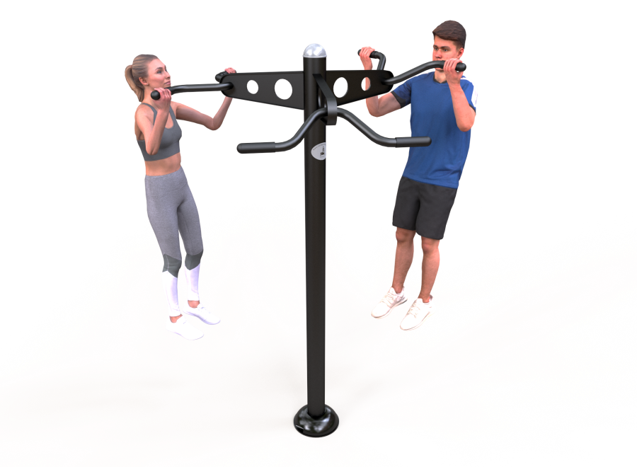 Fitness stroj - Trojitá hrazda F13
