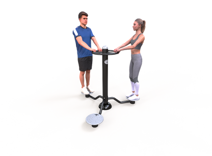 Fitness stroj - Trojitý twistr F01