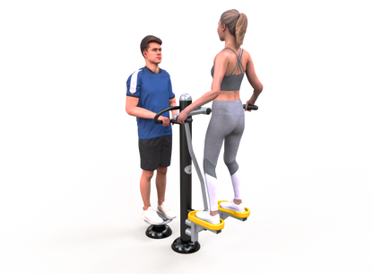 Fitness stroj - Twister & Stepper F03