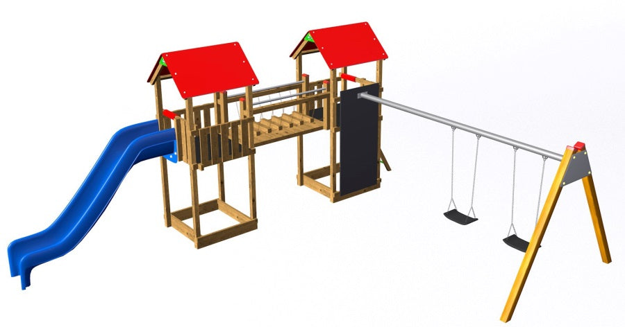Monkey Flexi sestava 2 H2 150 - červená střecha