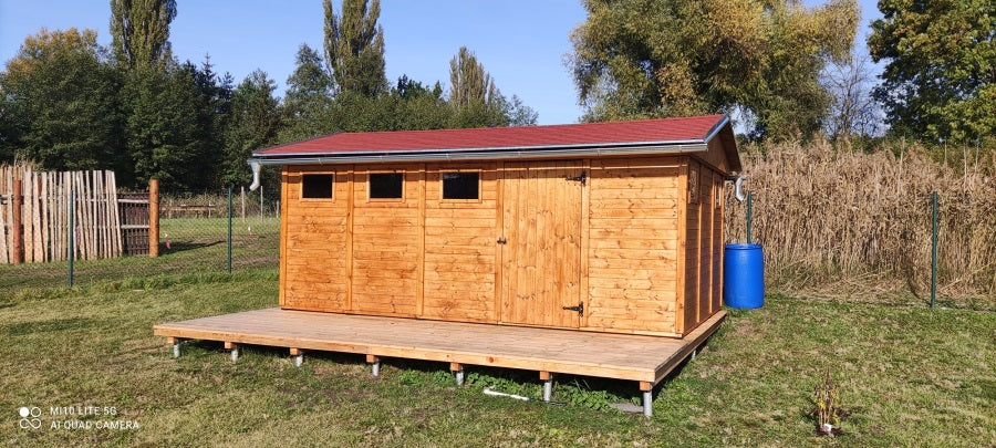 Garáž Hugo 16,6 m2
