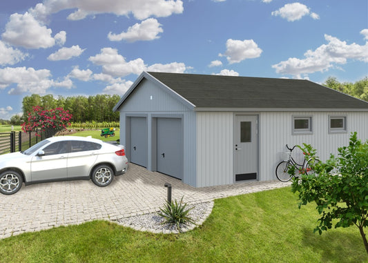 Garáž NORDIC+ Andre 44,7 m2 665x739 cm