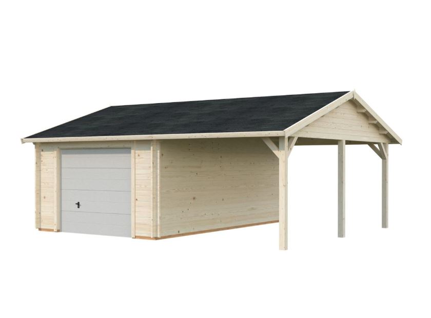 Garáž Roger 19,0 + 16,2  m2 - výsuvná vrata