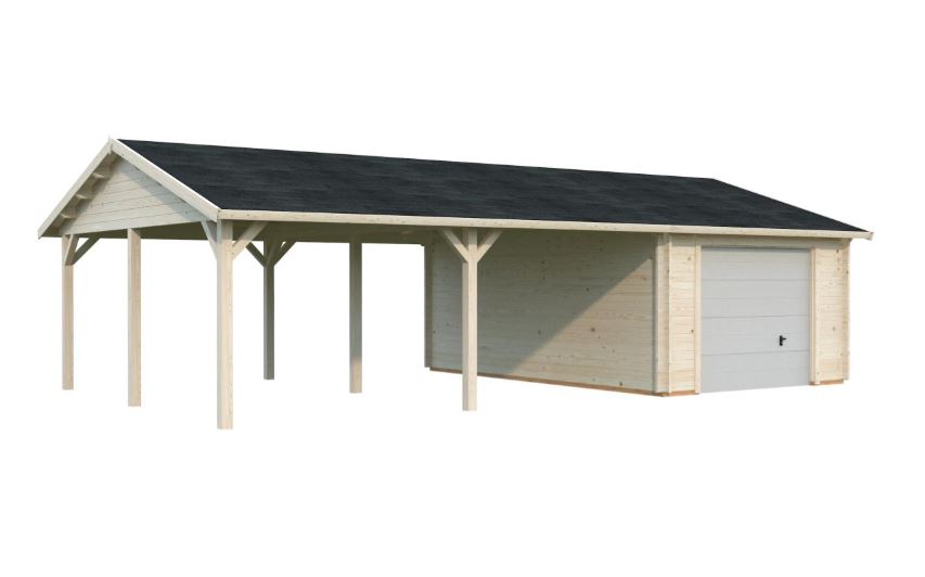 Garáž Roger 19,0 +33,2 m2 - s výsuvnými vraty