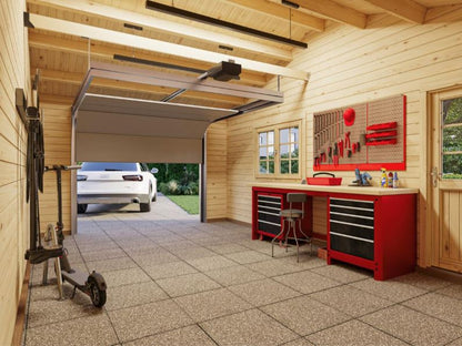 Garáž Roger 19,0 +33,2 m2 - s výsuvnými vraty