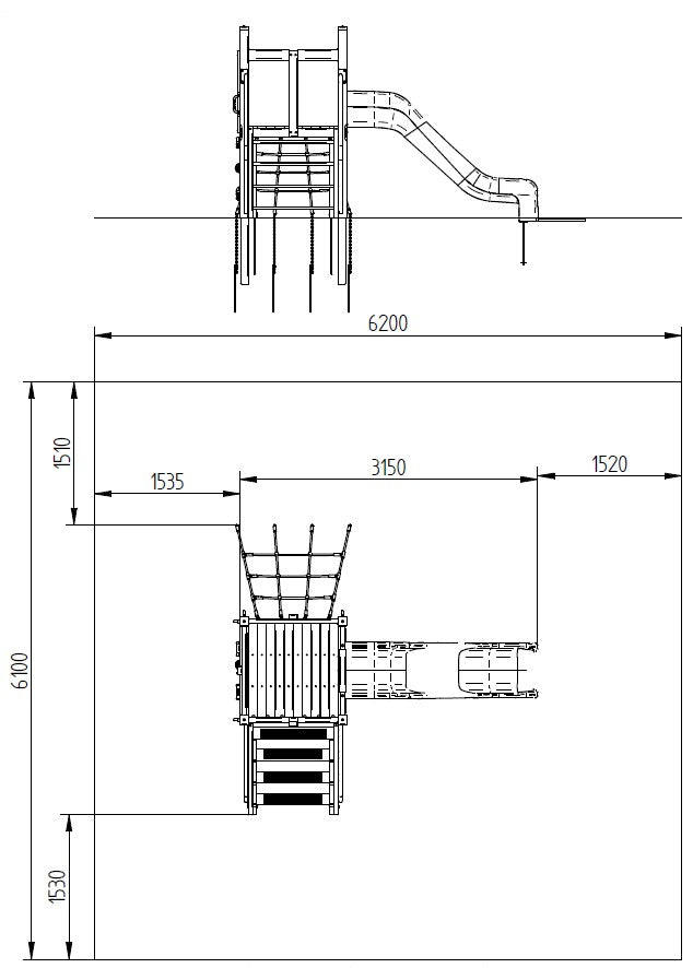 Modulární sestava Camelot M2 100