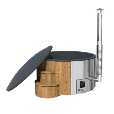 Hot Tub 200 Deluxe - Koupací sud, vnitřní kamna