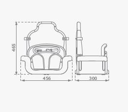 HOUPAČKA Monkey´s Home Baby 3v1 TYRKYSOVÁ