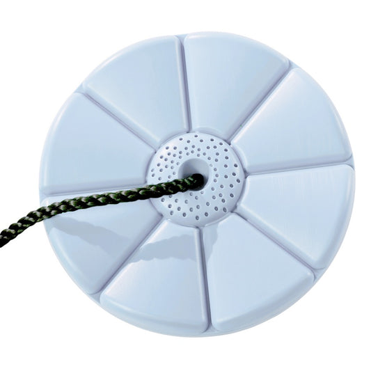 Houpačkový disk - květinka - pastel modrá