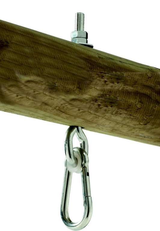 Houpačkový hák typ O 100mm, M10