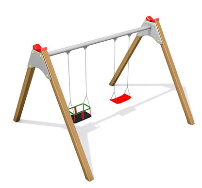 Monkey houpačka Duoswing II - s dětským sedákem