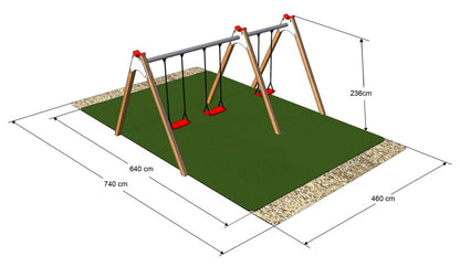 Monkey houpačka Duoswing III