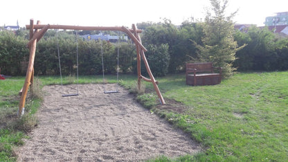 houpačka Duoswing II z akátu - s houpacími sedáky