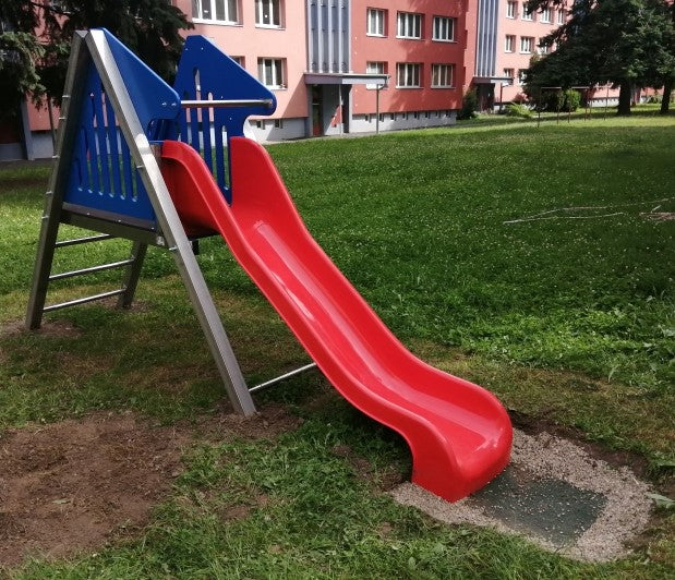 Monkey skluzavka Single METAL
