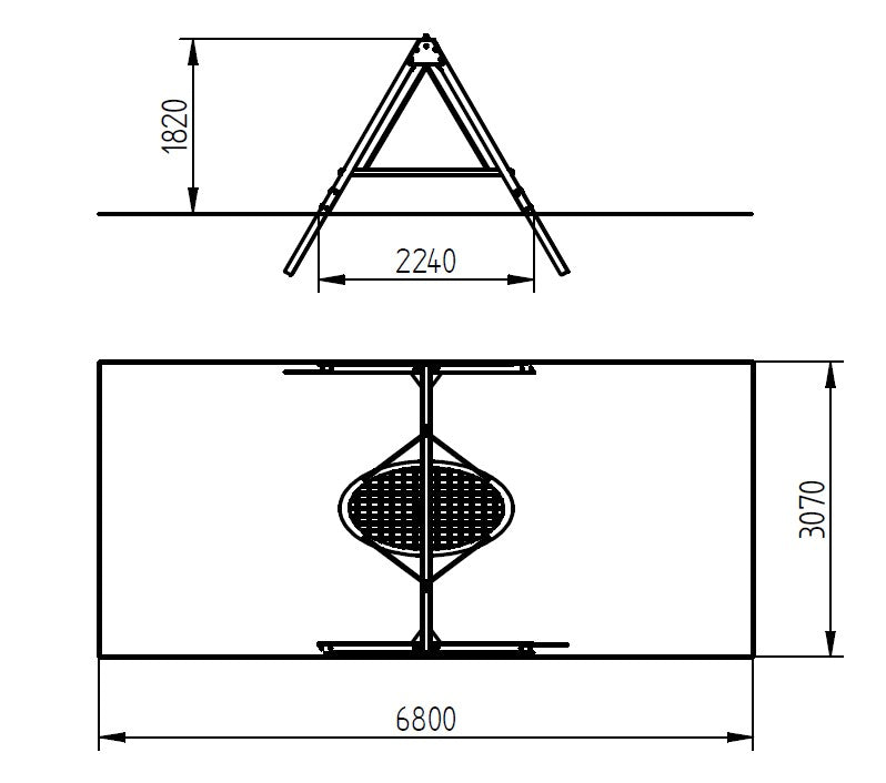 Monkey houpačka Duoswing Nest Mini