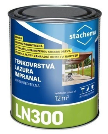 IMPRANAL tenkovrstvá lazura - zlatý dub 0,75l  (výprodej - posledních 6 ks)